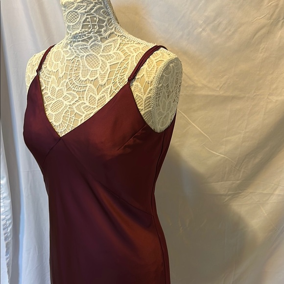 A New Day Deep Red Midi Slip Dress - Picture 4 of 8